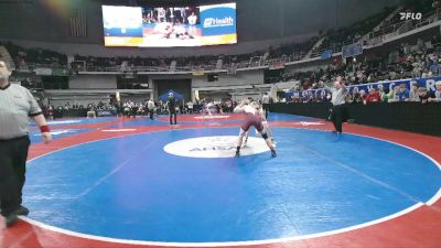1A-4A 144 1st Place Match - Blake Vaughn, Hamilton High School vs Drake Wood, Reeltown