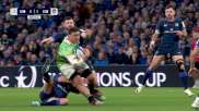Handre Pollard Scores The Opening Try Against Leinster In The Investec Champions Cup Round Of 16 Knockout Match