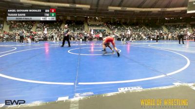100 lbs Semifinal - Angel Giovanni Morales, Grindhouse vs Tajuan Davis, Team Tulsa Wrestling Club