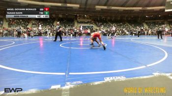 100 lbs Semifinal - Angel Giovanni Morales, Grindhouse vs Tajuan Davis, Team Tulsa Wrestling Club