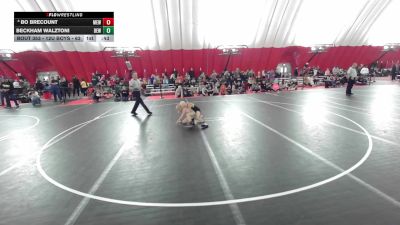 12U Boys - 63 lbs 1st Place Match - Bo Brecount, Moyer Elite Wrestling vs Beckham Walztoni, DC Elite Wrestling