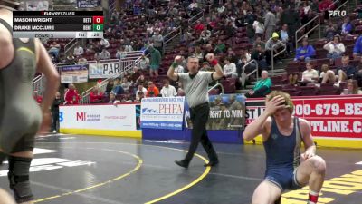 139 lbs Consi 3 - Mason Wright, Bethlehem Center vs Drake McClure, Bentworth