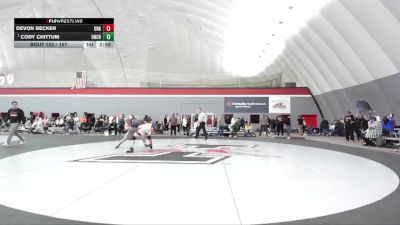 157 lbs Champ. Round 2 - Cody Chittum, Unattached Chattanooga vs Devon Becker, Unattached