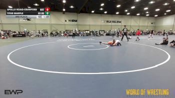 96 lbs 3rd Place - Apollo Rojas-Crawford, Northern Colorado 12U vs Titus Marple, OK Elite 12U Orange