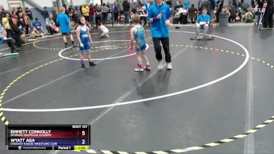 70 lbs Quarterfinal - Emmett Connolly, Interior Grappling Academy vs Wyatt Aga, Chugach Eagles Wrestling Club