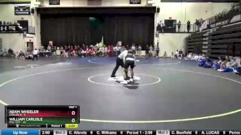 138 lbs Round 1 (8 Team) - William Carlisle, Pell City vs Adam Wheeler, Chelsea B