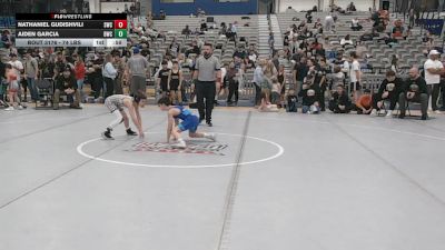 78 lbs Cons. Rd Of 16 - Nathaniel Gudishvili, Suples Wrestling Club vs Aiden Garcia, Billings Wrestling Club