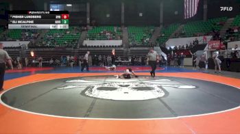 5A 106 lbs Semifinal - Eli Mcalpine, Hayden vs Fisher Lundberg, Springville