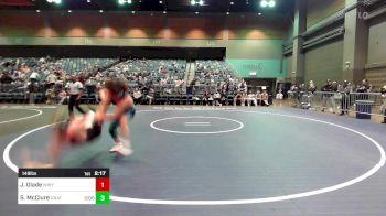 149 lbs Consi Of 16 #1 - Jake Glade, Western Wyoming vs Smokey McClure, UNATT-Utah Valley