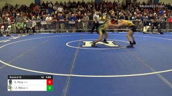 145 lbs Prelims - Saul Pera, Simsbury vs Zach Rioux, Bishop Guertin