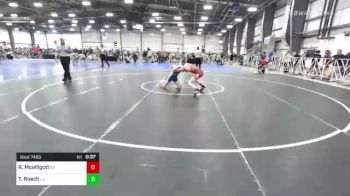 106 lbs Consi Of 16 #1 - Riley Mcelligott, GA vs Tyson Roach, LA