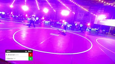 65 lbs Consi Of 8 #2 - Kade Brannan, Coyote Wrestling Club vs Ivan Garcia, Top Rank Hammers