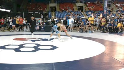 126 lbs Cons. Sub-rd Of 64 - Storm Rieck, KS vs Gage Spurgeon, IA