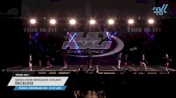 Middle River Renegades Outlaws - Reckless [2023 L3 Performance Rec - 10-18Y (AFF) Day 1] 2023 The U.S. Finals: Virginia Beach