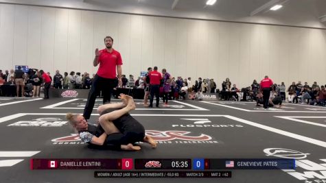 DANIELLE LENTINI vs GENEVIEVE PATES 2024 ADCC Niagara Open