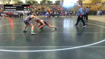115 lbs Quarterfinal - Payne Walker, Elite Wrestling Academy vs Byron Whaley, Halls Wrestling