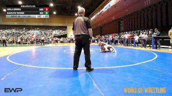 147 lbs Semifinal - Leila Esera, Kahuku Wrestling Club vs Kaitlyn Thorn, Bozeman Wrestling Club