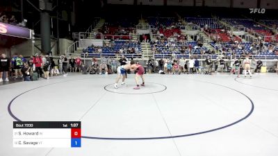 175 lbs Rnd Of 32 - Sam Howard, IN vs Cody Savage, VT