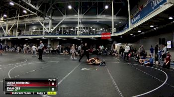 105 lbs Round 6 (8 Team) - Evan Cies, Kraken vs Lucas Dorrman, Buxton