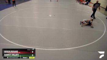 50 lbs Semis & 1st Wrestleback (8 Team) - Garrett Bellefy, Fosston-Bagley Brawlers vs Gideon Romano, LSH (LeSueur/Henderson)