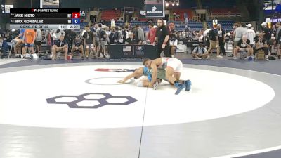 144 lbs Cons. Rd Of 32 - Jake Nieto, New York vs Max Gonzalez, Wisconsin