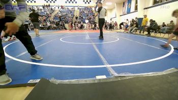 52 lbs Semifinal - Timber Keeling, Heat vs Everett Luxton, Bartlesville Wrestling Club