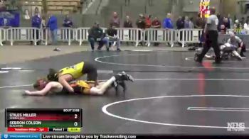 AA 106 lbs Cons. Semi - Sebron Colson, Blackman vs Stiles Miller, Science Hill