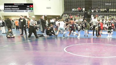 161 lbs Rr Rnd 1 - Brayden Wright, Cordoba Trained - MSE vs Gabriel Paraniuk, TDWC Maniacs - MSE