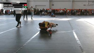 92 lbs Round 2 (6 Team) - Brody Gross, Ohio Gold vs Evan Altshuler, Killter Elite