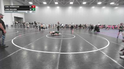 65 lbs Rr Rnd 1 - Cael Vermeulen, Peer Pressure Elite - EL vs Lane Sallada, Buffalo Valley-Black - EL