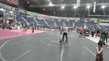 46 lbs Semifinal - Jude Montoya, Top Rank HAC vs Isaiah Lopez, Lopez Wrestling Inc