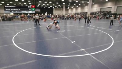 150 lbs Cons. Sub-semis - Aiden Noyes, Beat The Streets Chicago-Oak Park vs Evan Matkovich, Illinois