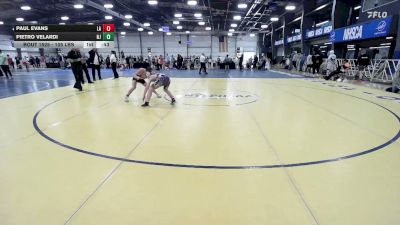 105 lbs Consolation - Paul Evans, LA vs Pietro Velardi, NJ