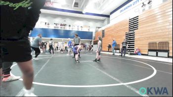 70-75 lbs Consi Of 4 - Barrett Jones, Weatherford Youth Wrestling vs Leif Nevener, Standfast