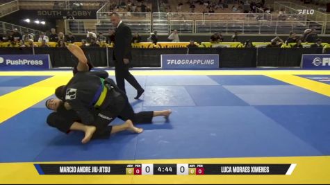 Luca Moraes Ximenes vs Marcio Andre Jiu-Jitsu 2025 Pan Jiu Jitsu IBJJF Championship