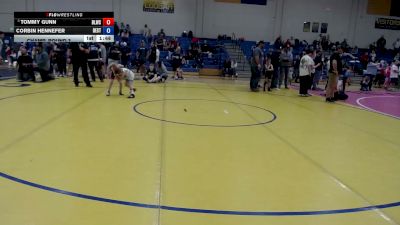 53 lbs Champ. Round 3 - Tommy Gunn, Bear Lake Wrestling Club vs Corbin Hennefer, Declo Stingers