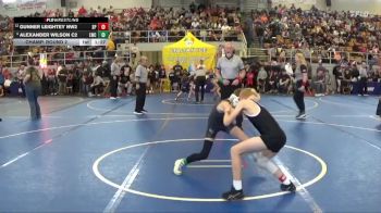 76 lbs Champ. Round 2 - Alexander Wilson C2, Lake Wrestling Club vs Gunner Leightey NW2, Elite Reapers