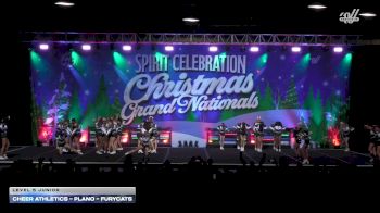 Cheer Athletics - Plano - Furycats [2025 L5 Junior] 2025 Spirit Celebration Christmas Grand Nationals