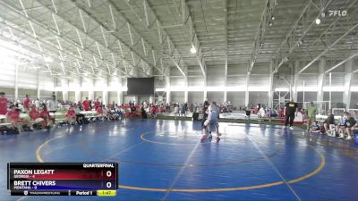 150 lbs Quarterfinals (8 Team) - Paxon Legatt, Georgia vs Brett Chivers, Montana