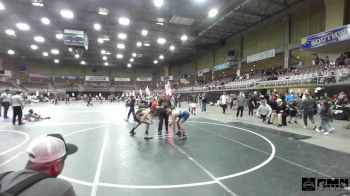 130 lbs 2nd Place - Abram Loya, Dumas WC vs Kash Wendland, Hays Wrestling Club