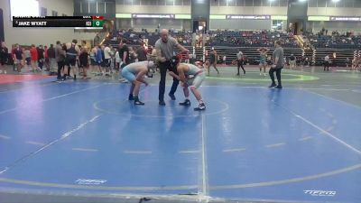 141 lbs Champ. Round 2 - Jake Wyatt, Keiser University vs Andre Ourk, Cumberland (Tenn.)