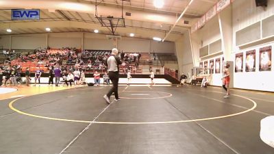 80 lbs Semifinal - Kamden Bell, Sperry High School vs Tyler Kanen, Kiefer High School