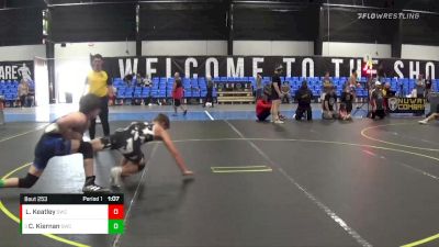 150/170 Round 5 - Connor Kiernan, Dundee MI vs Lorcan Keatley, Northern Elite Wrestling Academy