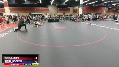 126 lbs Cons. Round 1 - Drew Stewart, Global Wrestling Club vs Korosh Kalantar, 3F Wrestling