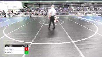 113 lbs Consi Of 64 #1 - Ashton Jackson, IN vs Kevin Placer, FL
