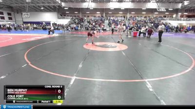 141 lbs Cons. Round 3 - Ben Murphy, Grand View (Iowa) vs Cole Fort, Campbellsville (Ky.)