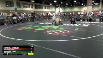 132 lbs Round 2 (16 Team) - Brayden Miles, Ohio Devils vs Mitchell Kaszuba, Naperville Phoenix