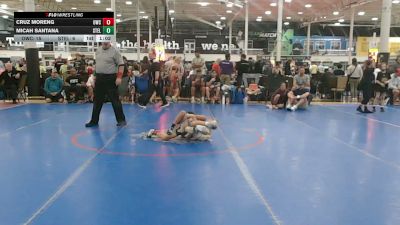 64 lbs Semifinal - Cruz Moreng, The Outsiders Wrestling Club - EL vs Micah Santana, Steller Trained Cad Bane - EL