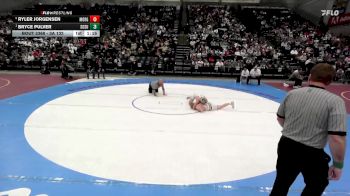 3A 132 lbs 3rd Place Match - Bryce Pulver, South Summit vs Ryler Jorgensen, Morgan