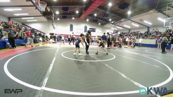 61 lbs Quarterfinal - Hogan Smith, Raw Wrestling Club vs Kingsley Vaughn, Victory Youth Wrestling